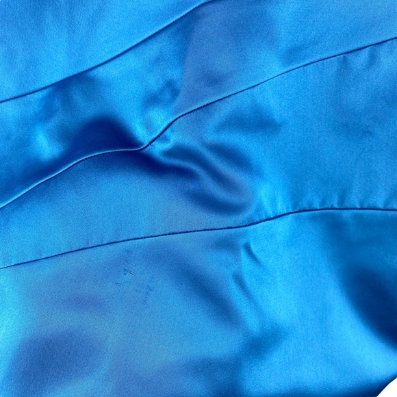 Zac Posen Blue Pencil Bandage Skirt 6 - Picture 9 of 10